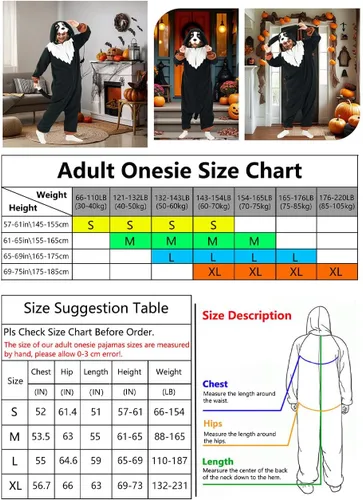 Vista 5 de Bernese Mountain onesie adult Unisex Adult Pajamas Halloween Christmas Party Cosplay Costume