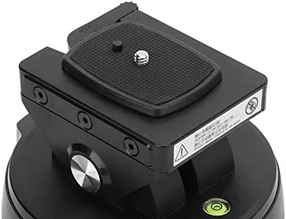 Vista 9 de Cabezal de trípode panorámico motorizado, cabezal de trípode de cámara electrónica de 2.4G + rotación de 360° + inclinación ±35° + control remoto.