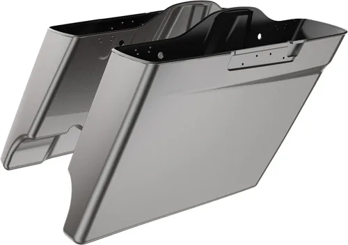 Vista 39 de Alforjas extendidas para Harley Touring Street Glide, Electra Glide, Road Glide 2014-2023 (whisky ámbar)