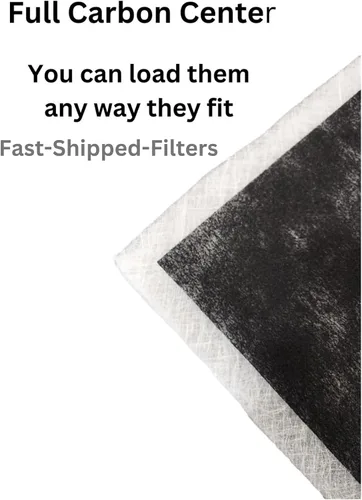 Vista 2 de Paquete de 3 filtros de envío rápido compatibles con almohadillas de filtro de repuesto para filtro de aire StratosAire de 18 x 25 pulgadas