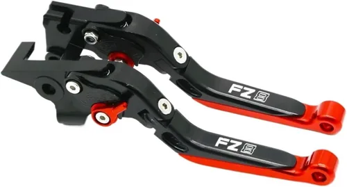 Vista 6 de for Ya&maha FZ8 FZ-8 2011 2012 2013 2014 2015 2016-2020 Motorcycle Adjustable Folding Extendable Brake Clutch Levers Handle Brakes Levers