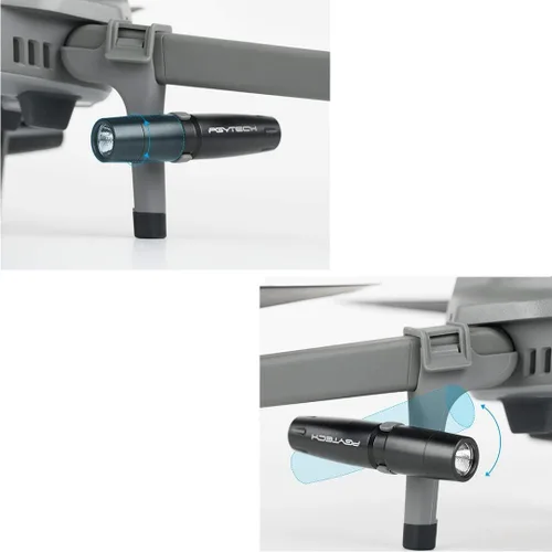 Vista 3 de PGYTECH Mavic 2 - Juego de luces LED para tren de aterrizaje para DJI Mavic 2 Pro Zoom (sin baterías)