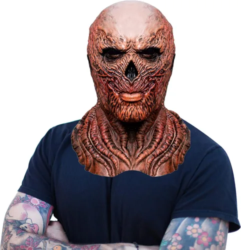 Vista 7 de MAKEATREE Halloween Vecna Mask Scary Demon Mask for Adult