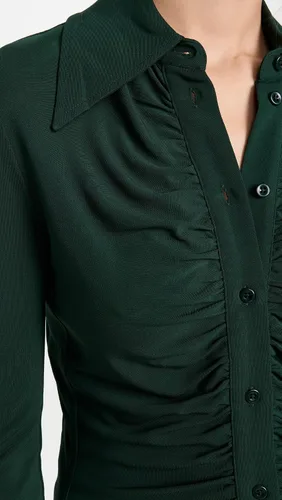 Vista 6 de Proenza Schouler White Label Camisa con botones mate para mujer