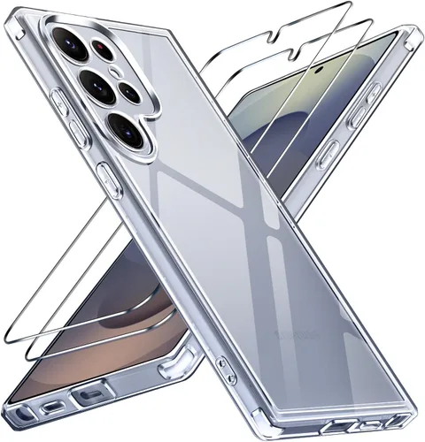 Vista 48 de ivoler Estuche 3 en 1 para iPhone 17 de 6.3" 2025 con 2 protectores de pantalla de vidrio templado [Protección de grado militar], parte trasera