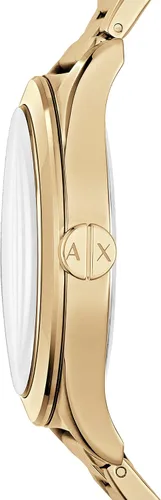 Vista 2 de Armani Exchange AX2321 Reloj de cuarzo dorado para hombre, Oro, Movimiento de cuarzo