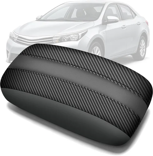 Vista 15 de AOMSAZTO Fundas para reposabrazos de consola central marfil para Corolla Toyota 2014-2019
