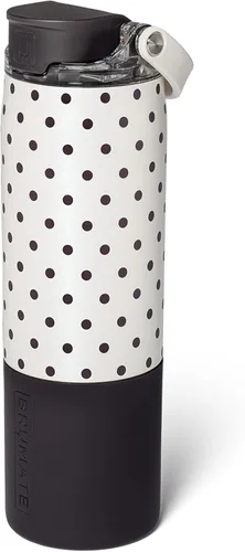 Vista 40 de BrüMate Rise - Botella de agua de 25 onzas con pajita de silicona cubierta 100 % a prueba de fugas, botella de agua de acero inoxidable aislada