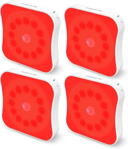 Vista 9 de Luz recargable con sensor de movimiento para interiores, luces de escalera recargables, lámpara de noche a batería, inalámbrica, se pega