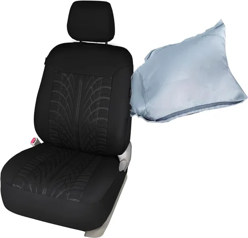Vista 4 de Leader Accessories Juego de fundas de asiento de seguridad en relieve
