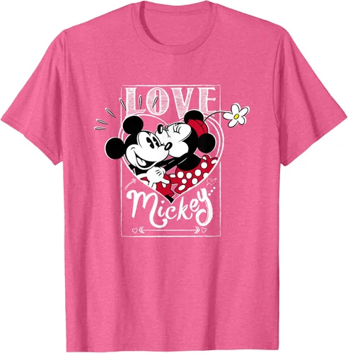 Vista 28 de Disney Mickey & Minnie Mouse Love Mickey - Camiseta para el día de San Valentín
