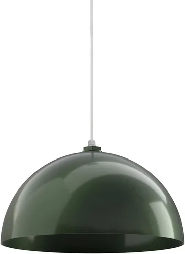Vista 149 de Steel Lighting Co. Melrose - Lámpara colgante Montada en el techo Cúpula redonda de 18 pulgadas Estilo moderno contemporáneo de granja