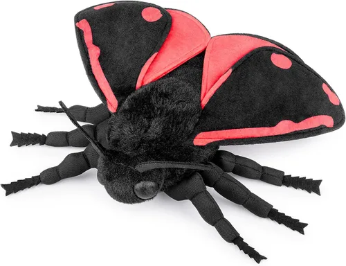 Vista 9 de Juguete de peluche grande de abeja - Animales de peluche realistas de abeja de 16 pulgadas, juguetes de abeja con alas grandes realistas, juguete