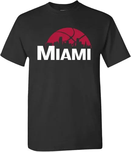 Vista 12 de Xtreme Apparrel Camiseta Team Cityscape Skyline para los fanáticos del baloncesto