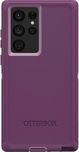Vista 4 de OtterBox Defender Series Screenless Edition - Funda para Galaxy S22 Ultra (solamente), solo funda, embalaje no minorista, color negro
