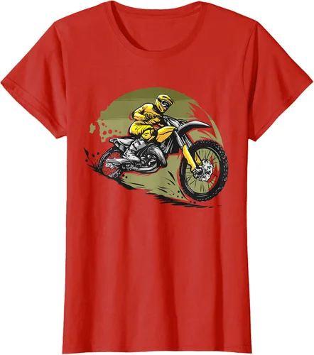 Vista 85 de Camiseta de motocross Supermotard Enduro, Negro, S