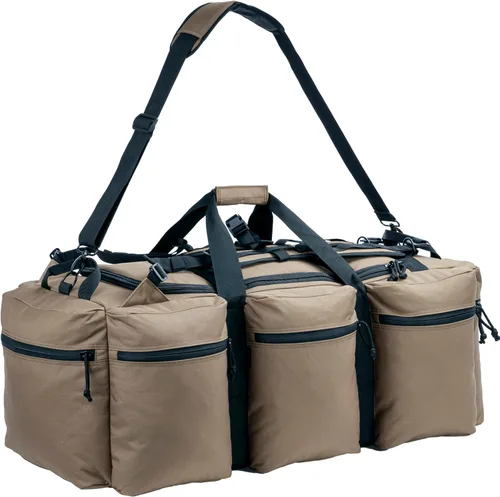 Vista 26 de Bolsa de lona militar grande de 100 L, bolsa de lona para despliegue, equipo deportivo, bolsa de equipaje de viaje con correas desmontables para AT