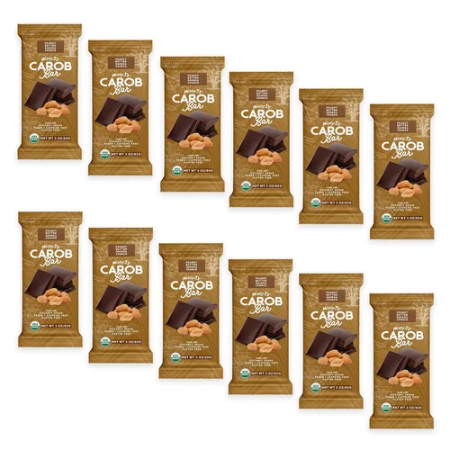 Vista 16 de Missy J's Barras orgánicas de coco y almendra, paquete de 2, algarroba hecha con azúcar de coco, veganas y sin gluten, sustituto saludable sin