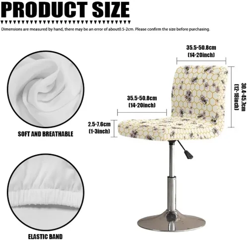 Vista 217 de American Eagle - Juego de 2 fundas para taburetes de bar para sillas de comedor, impermeables, antideslizantes, tamaño universal