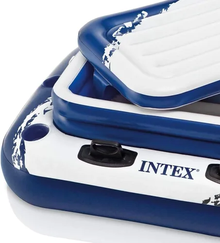 Vista 2 de Intex 58821EP Inflatable Mega Chill II 72 Can Beverage Cooler Float w/ Lid