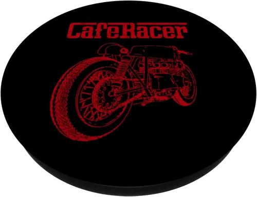 Vista 2 de Cafe Racer Biker Men Women Adult Teens Boys Girls Kids Youth PopSockets Swappable PopGrip