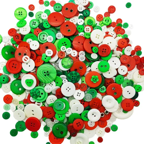 Vista 3 de 1600 Botones Negros para Manualidades a Granel, Botones Negros para Manualidades de Tamaños Variados para Manualidades DIY, Costura y Decoraciones