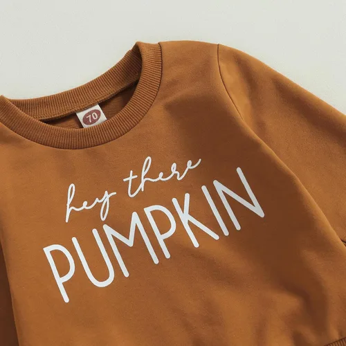 Vista 5 de Toddler Baby Boy Halloween Outfits Fall Winter Clothes Long Sleeve Sweatshirt Pullover Top+Jogger SweatPants Sets