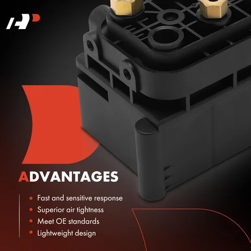 Vista 4 de A-Premium Válvula solenoide de suspensión neumática compatible con Mercedes-Benz E63 AMG 2010-2015, E63 AMG S 2014-2016, CLS63 AMG 2012-2014, CLS63