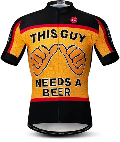 Vista 18 de Camisetas de ciclismo para hombre, camiseta de ciclismo de montaña, manga corta, transpirable, camisetas de ciclismo de secado rápido
