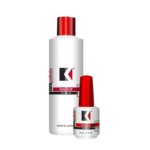 Vista 9 de KUPA GelFinity - Capa base de gel, enlace adhesivo superior para esmalte de uñas de larga duración, base profesional de inmersión UV/LED, 0.5 onzas