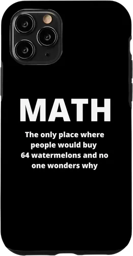 Vista 10 de iPhone 15 Matemáticas divertida escuela sarcástica dicho para adolescente o niño caso