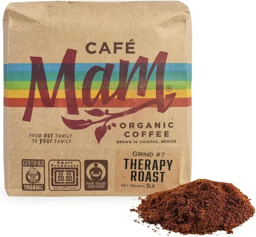 Vista 5 de Cafe Mam Café con enema de terapia orgánica. Recomendado por el Instituto Gerson (2 libras)