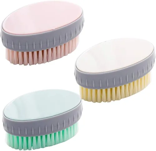 Vista 5 de ONDIAN CHUNCIN - 3pcs Soft Cleaning Brushes Clothes Cleaner Scrubber Brush Shoes Multi Functional Bathroom Kitchen Washing Tools