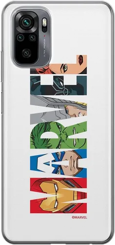 Vista 16 de ERT GROUP Funda de teléfono móvil para Xiaomi REDMI Note 10/10S original y con licencia oficial de Marvel, patrón 001, adaptado de forma óptima a