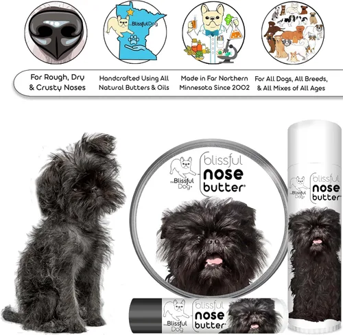 Vista 3 de The Blissful - Manteca hidratante para combatir nariz seca en perros, Affenpinscher