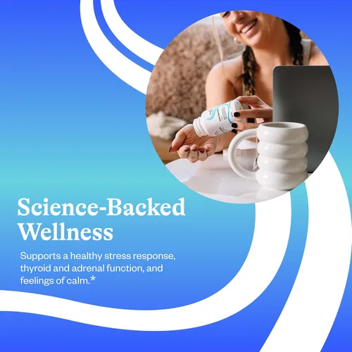 Vista 4 de Seeking Health Ashwagandha - Suplemento de apoyo suprarrenal con potente fórmula de adaptógeno - Apoya la salud inmunológica y la concentración