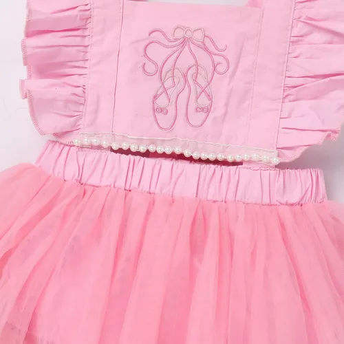 Vista 6 de Mameluco para bebé niña para primer cumpleaños, disfraz de princesa para Halloween, cosplay