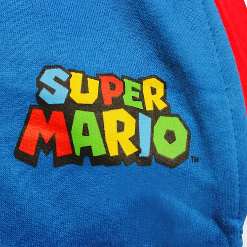 Vista 3 de Nintendo Disfraz unisex de Super Mario Luigi Cosplay con capucha y cremallera