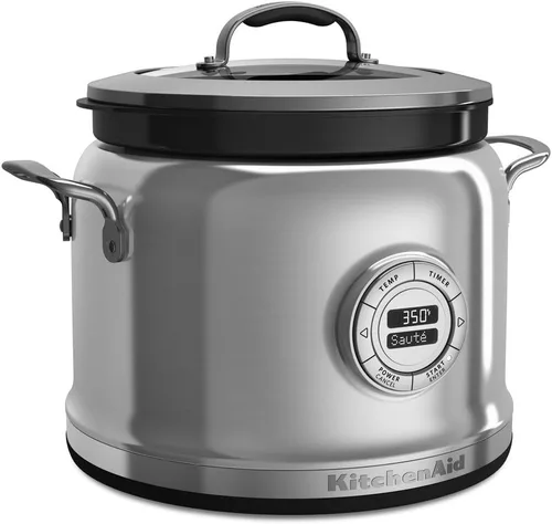 Vista 2 de KitchenAid KMC4241SS - Olla multicocción - Acero inoxidable (renovado)