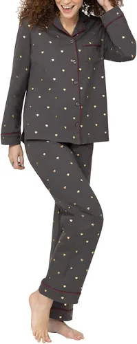 Vista 18 de PajamaGram - Pijamas de invierno para mujer - Pijamas de franela para mujer