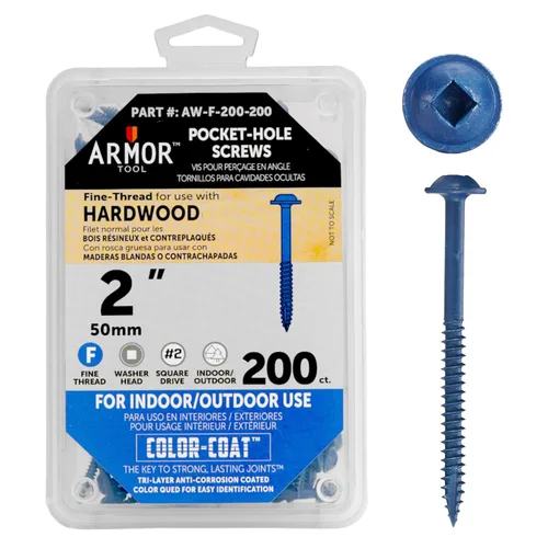 Vista 12 de ARMOR TOOL AP-C-100-100 Tornillos de rosca gruesa de 1 pulgada con revestimiento de color verde y unidad cuadrada