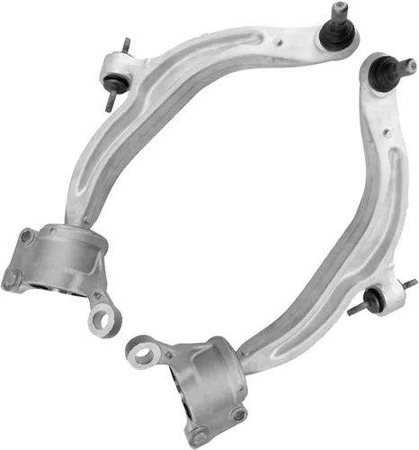 Vista 90 de Detroit Axle - 2 brazos de control delanteros para Volvo S60 V70 01-07, juego de 2 brazos de control inferiores 2001 2002 2003 2004 2005 2006 2007