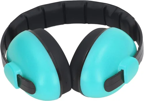 Vista 3 de Orejeras para bebé, reducción de ruido NRR 31dB para aviones, orejeras a prueba de sonido con cabeza suave, protección auditiva plegable para bebés