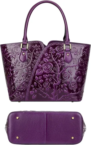 Vista 4 de PIJUSHI cartera floral, carteras de hombro, para mujer.