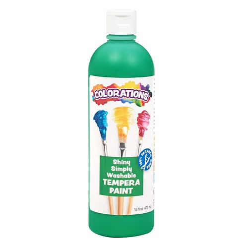 Vista 16 de Colorations Pintura lavable con efecto metálico, 16 onzas líquidas, juego de 8 colores, no tóxica, vibrante, audaz, pintura para niños