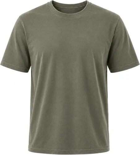 Vista 15 de Camiseta de cuello redondo Gap para hombre, mangas cortas, estilo casual Negro