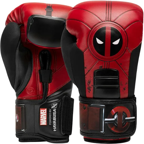 Vista 14 de Hayabusa Guantes de boxeo Marvel Hero Elite deadpool