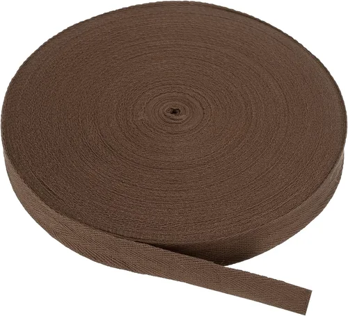 Vista 256 de PATIKIL Cinta de sarga de algodón de 1 pulgada, 50 yardas, cinta de algodón, cinta de encuadernación al bies, cinta de espiga para costura, Verde