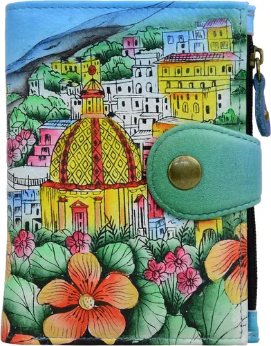 Vista 71 de Anna by Anuschka Cartera de mujer pintada a mano de cuero genuino para mujer