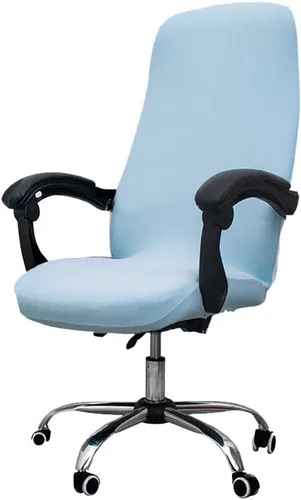 Vista 32 de Melaluxe Funda para silla de oficina con fundas para brazos - Funda elástica universal para silla de escritorio, fundas para silla de computadora